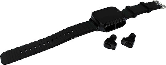 Earbuds Smartwatch (Black) view 3