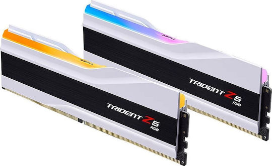 G.Skill Trident Z5 DDR5 32GB RAM with 2x16GB Modules and Speed 6000 for Desktop F5-6000J2836G16GX2-TZ5RW view 3