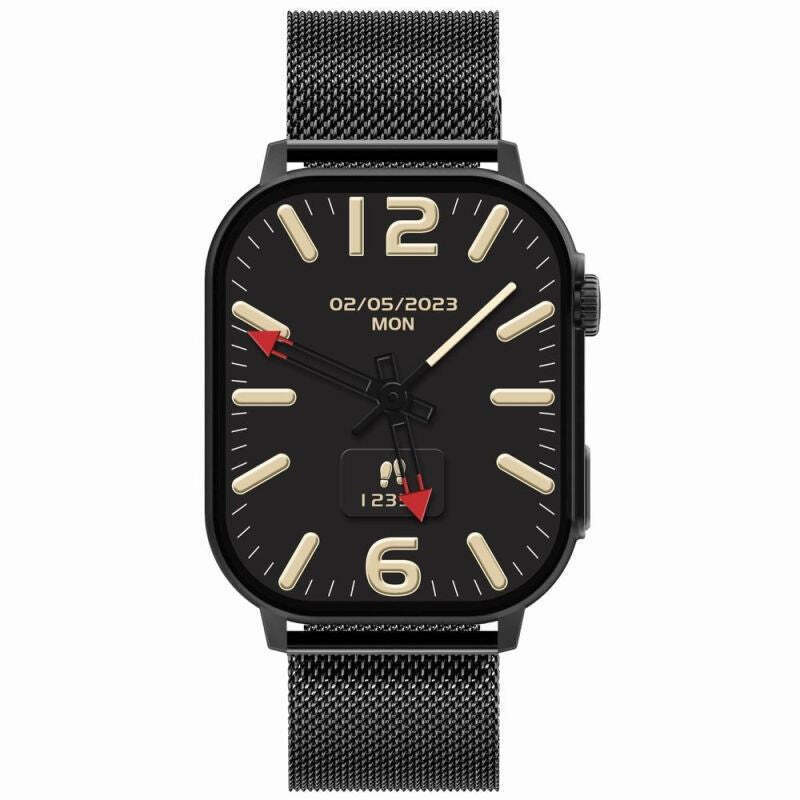 Gravity GT15 40mm Smartwatch with Heart Rate Monitor Black Ansicht 7