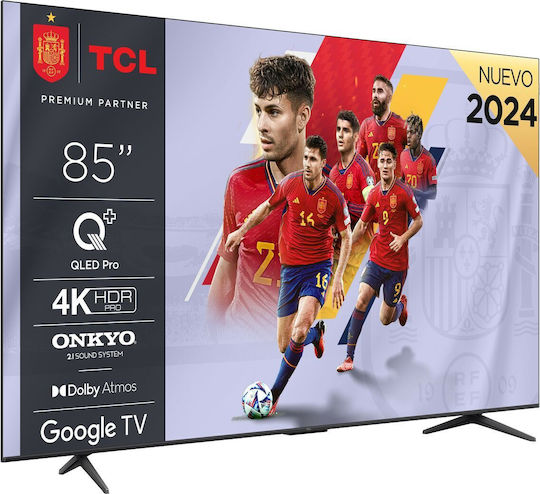 TCL Smart Television 85" 4K UHD QLED 85C655 HDR (2024) view 2