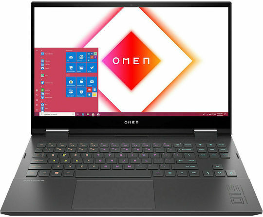 HP Omen 15-en0008nv 15.6" IPS FHD 144Hz (Ryzen 7-4800H/16GB/512GB SSD/GeForce GTX 1650 Ti/W10 Pro) (GR Keyboard) view 1