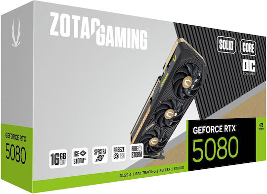 Zotac GeForce RTX 5080 16GB GDDR7 Solid Core OC Graphics Card view 6