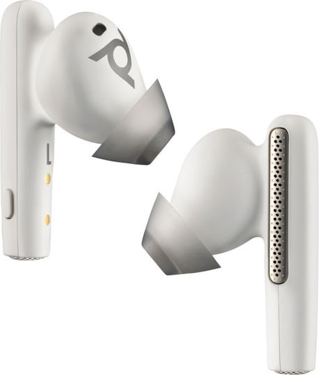 Poly Voyager Free 60 UC + BT700 USB-A Adapter + Basic Charge Case In-ear Bluetooth Handsfree Earphones with Charging Case White Sand view 4