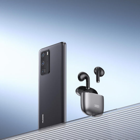 XO X28 Zinc Alloy TWS In-ear Bluetooth Handsfree Earphones with Charging Case Tarnish vue 2