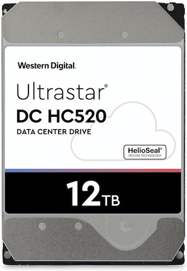 Western Digital DC HC690 26TB HDD Hard Drive 3.5" SATA III 7200rpm with 512MB Cache for NAS / Server / Recorder 0F65672 view 2