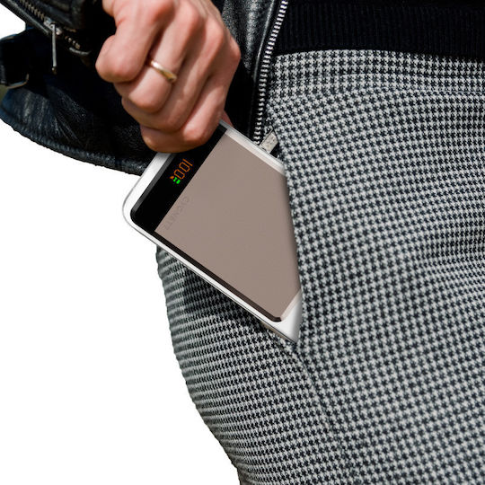 Cygnett MagSlim MagSafe Power Bank 5000mAh 15W with USB-C Port Power Delivery Orange view 3