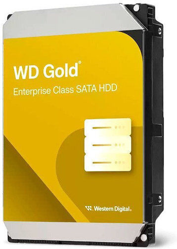 Western Digital Gold 20TB HDD Hard Drive 3.5" SATA III 7200rpm with 512MB Cache for Server / Recorder WD203KRYZ vue 4