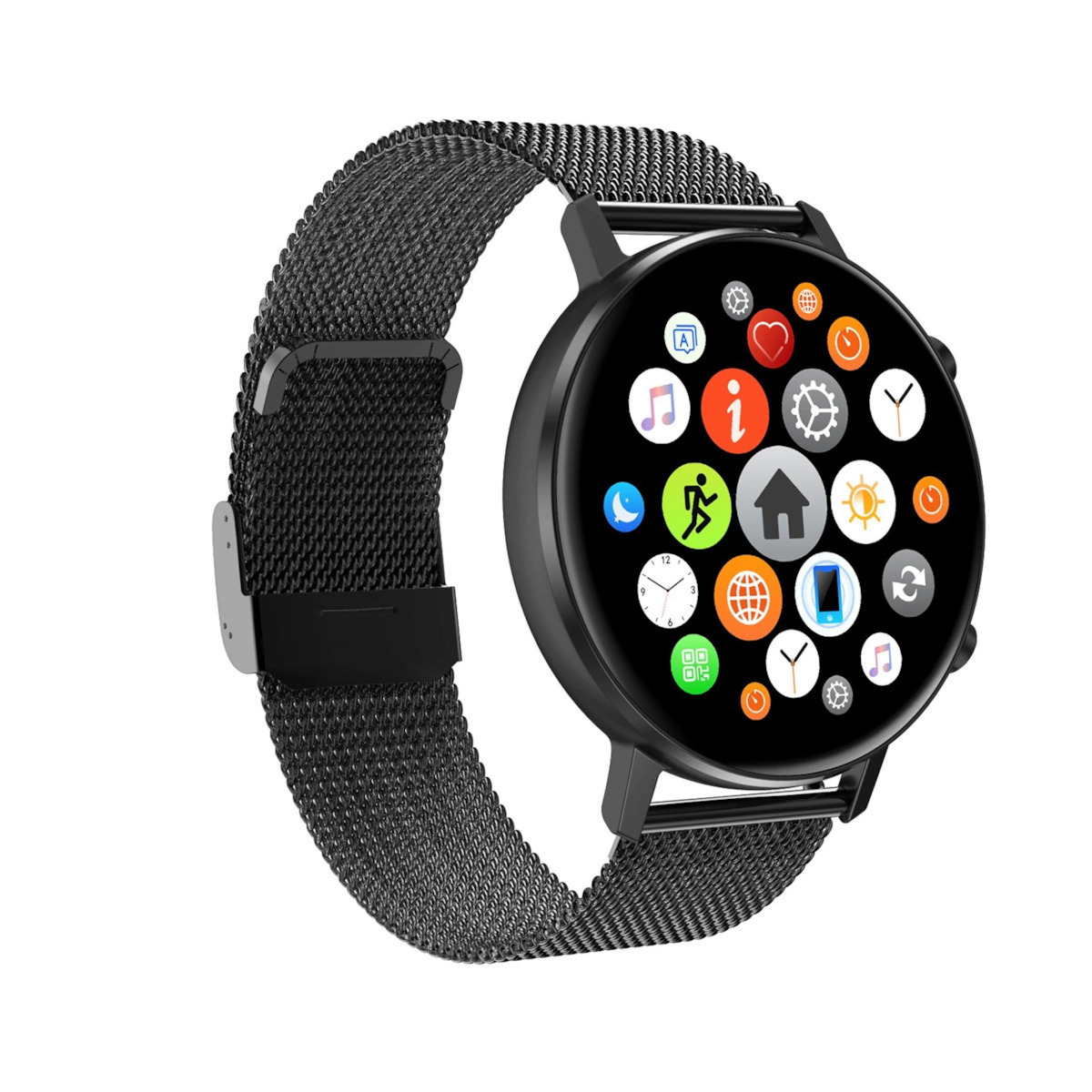 DoFIT Aluminium Smartwatch with Heart Rate Monitor (Black) view 4