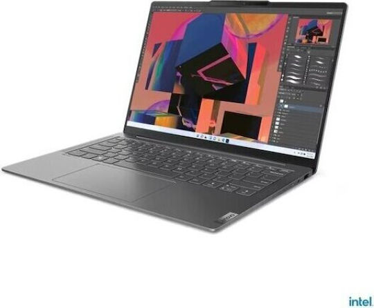 Lenovo Yoga Slim 6 14IRH8 14" OLED FHD+ (i7-13700H/16GB/512GB SSD/W11 Home) Storm Grey (International English Keyboard) view 3