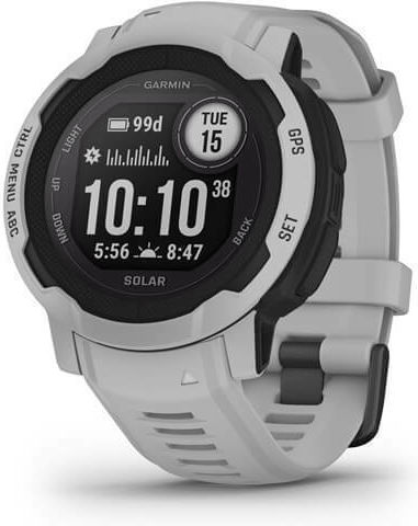 Garmin Instinct 2 Solar 45mm Waterproof Smartwatch with Heart Rate Monitor (Mist Gray) view 2