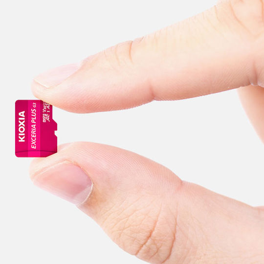 Kioxia microSDXC 64GB U3 V30 A2 UHS-I 210MB/s with Adapter view 3