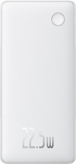 Baseus Airpow Air Lite Power Bank 10000mAh 22.5W with USB-A Port and USB-C Port White vue 3