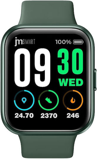 Jmsmart Hello Smartwatch with Heart Rate Monitor (Green)