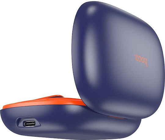 Hoco EQ4 In-ear Bluetooth Handsfree Earphones with Charging Case Orange view 3