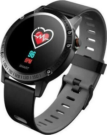 Ezra SW01 Smartwatch with Heart Rate Monitor (Gray)