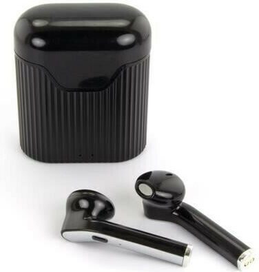 Kangaroo KTC K-490019 Earbud Bluetooth Handsfree Earphones with Charging Case Black view 2