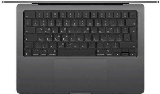 Apple MacBook Pro 14" (2024) 14.2" Retina Display 120Hz (M4-Pro 12-core/48GB/1TB SSD) Nano Texture Space Black (GR Keyboard) view 2