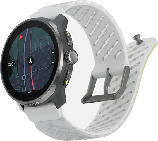 Suunto Race S Titanium 45mm Waterproof Smartwatch with Heart Rate Monitor (Canary) view 6