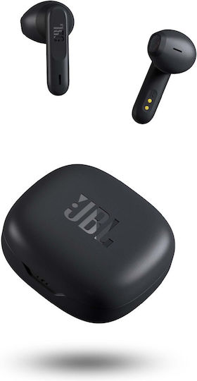 JBL Wave 300 Earbud Bluetooth Handsfree Earphones with Sweat Resistance and Charging Case Black vue 4