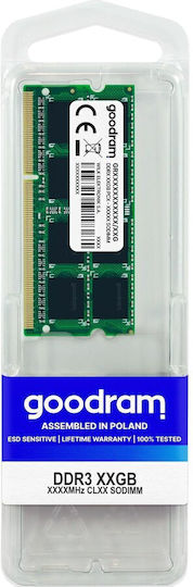 GoodRAM DDR3 with Module 1x8GB and Speed 1333 for Laptop GR1333S364L9/8G vue 4