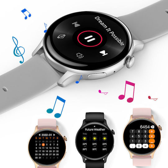 Rubicon Rncf10 Smartwatch with Heart Rate Monitor (Multicolour) vue 4