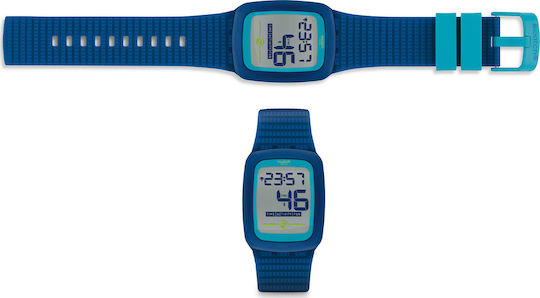 Swatch Electrozero 2 Smartwatch (Blue) view 2