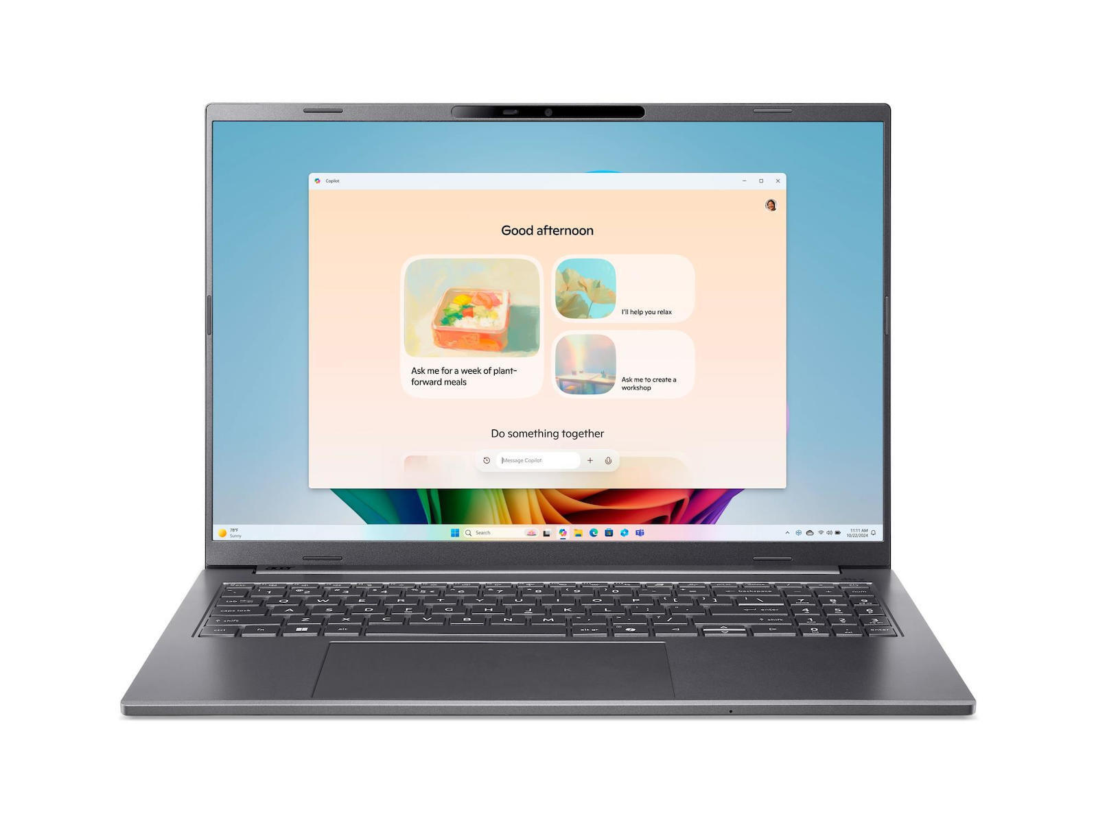 Acer Aspire Aspire 16 AI A16-11M -X4X3 16" FHD+ (Snapdragon-X/16GB/512GB SSD/W11 Home) (International English Keyboard) view 2