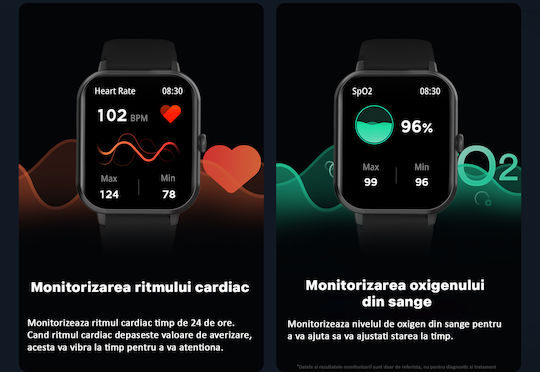 Vichema Tech Smartwatch Fitness Bracelet Full Touch Display 1.83ʺ Hd 3d Sound Bluetooth Call Voice Assistant Ip67 Games App Notifications Sports Health Monitoring 100+ Modes view 7