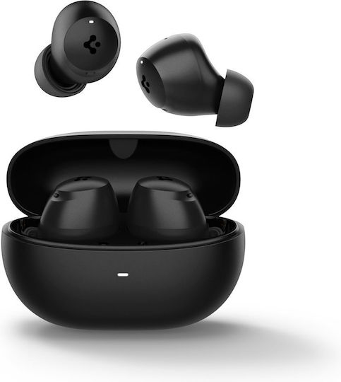 Spigen SA2401 ANC Pro In-ear Bluetooth Handsfree Earphones with Charging Case Black view 1
