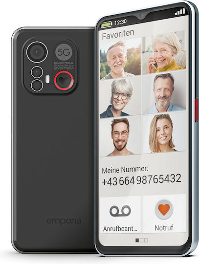 Emporia Smart.6 5G Single SIM (6GB/128GB) Black view 1