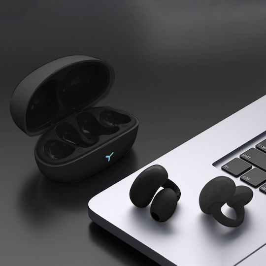 Wiwu Pandora T17 Open Ear Bluetooth Handsfree Earphones with Charging Case Black vue 7