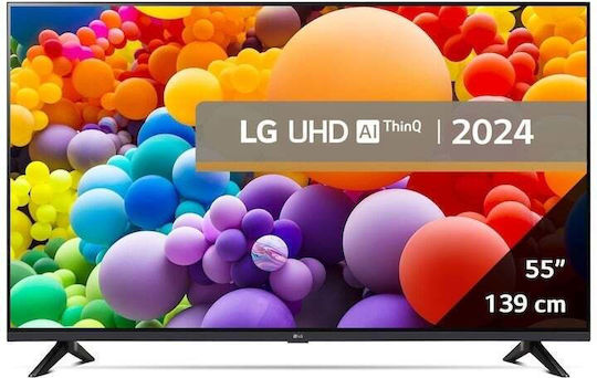 LG Smart Television 55" 4K UHD LED 55UT73003LA HDR (2024) view 3