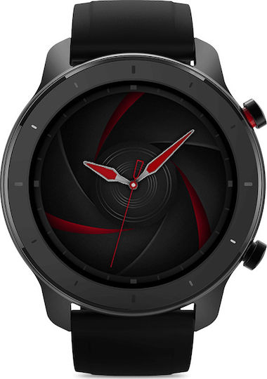 Amazfit GTR Aluminium 42mm Waterproof Smartwatch with Heart Rate Monitor (Starry Black) view 1