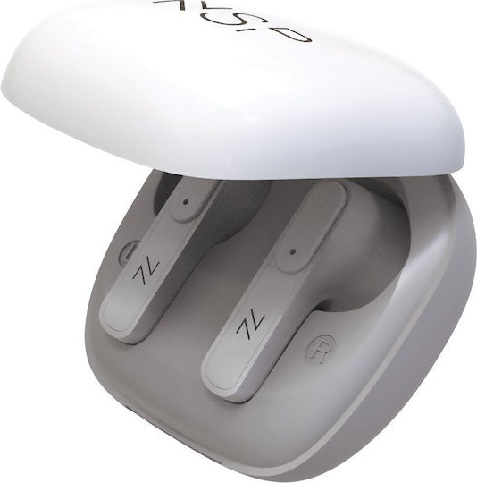 NSP Nspods BN510W Earbud Bluetooth Handsfree Earphones with Sweat Resistance and Charging Case White view 2