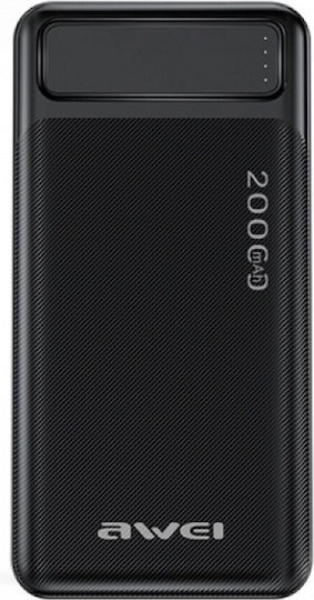 Awei P6K Power Bank 20000mAh Black view 1