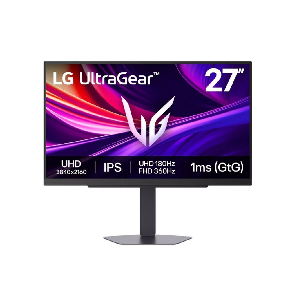 LG UltraGear IPS Monitor 27" 4K 3840x2160 180Hz with Response Time 1ms GTG view 1