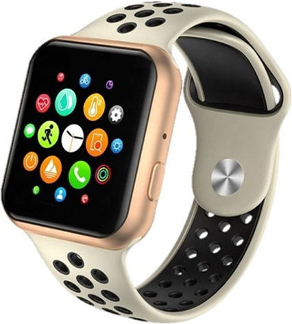 FT10 Smartwatch with Heart Rate Monitor (White) view 1