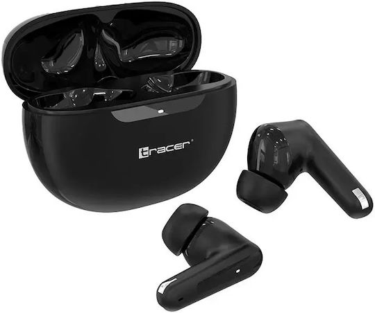Tracer T10 In-ear Bluetooth Handsfree Earphones with Charging Case Black