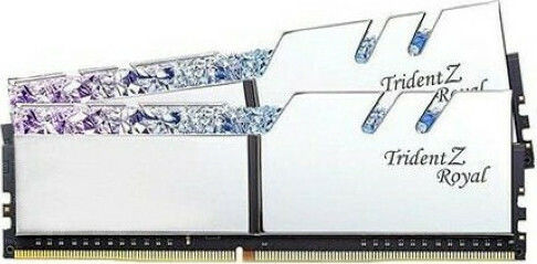 G.Skill Trident Z Royal DDR4 32GB RAM with 2x16GB Modules and Speed 3200 for Desktop F4-3200C16D-32GTRS vue 3