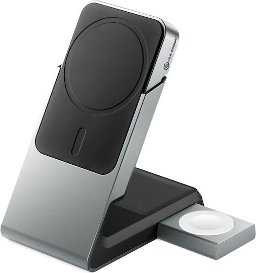 Alogic Matrix+ MagSafe Power Bank 5000mAh Gray view 1