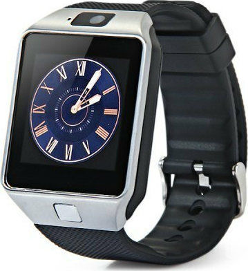 DZ09 43mm Smartwatch with SIM (Silver) view 6