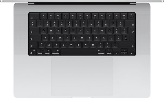 Apple MacBook Pro 16" (2024) 16.2" Retina Display 120Hz (M4-Pro 14‑core/24GB/512GB SSD) Silver (International English Keyboard) view 2