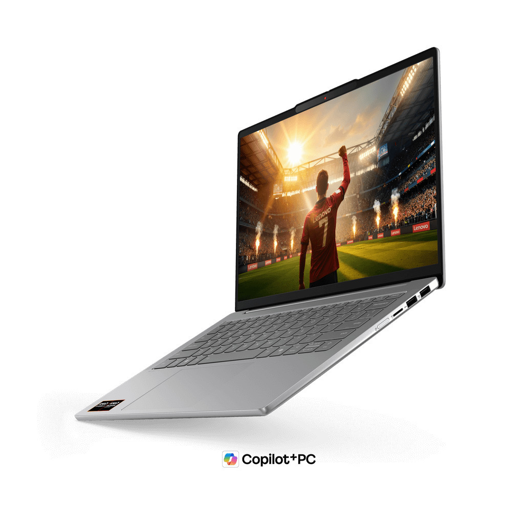 Lenovo IdeaPad Slim 5 14AGP11 14" OLED FHD+ (Ryzen AI 400 Series-7 430/16GB/512GB SSD/W11 Home) Luna Grey (GR Keyboard) vue 2