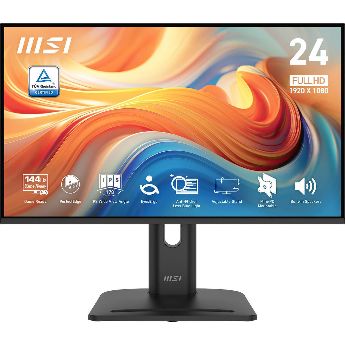 MSI Pro MP245PG E14 IPS Monitor 23.8" FHD 1920x1080 144Hz with 4ms Response Time GTG