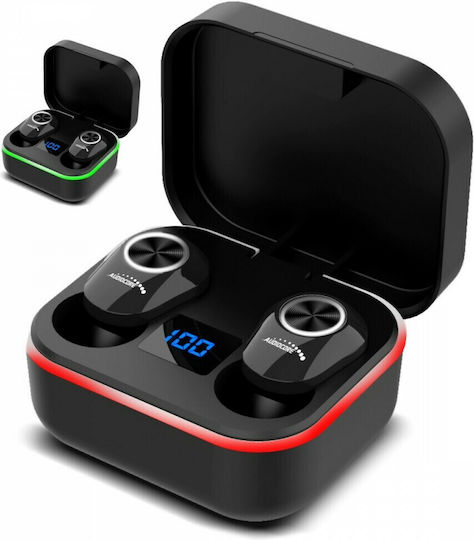 Audiocore AC580 In-ear Bluetooth Handsfree Earphones with Sweat Resistance and Charging Case Black vue 3