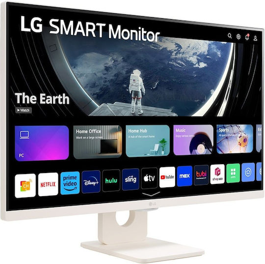 LG 27SR50F-W IPS Smart Monitor 27" FHD 1920x1080 with Response Time 5ms GTG view 2