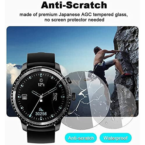 Tinwoo Smartwatch with Heart Rate Monitor (Black) vue 5
