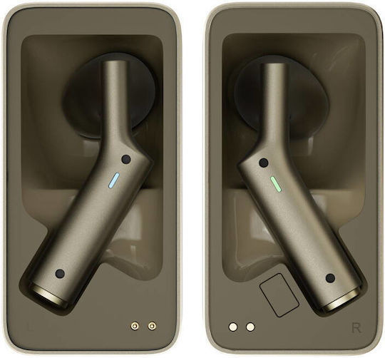 Timekettle W4 Translation Earbuds Bluetooth Handsfree Headphones with Charging Case Gold view 4