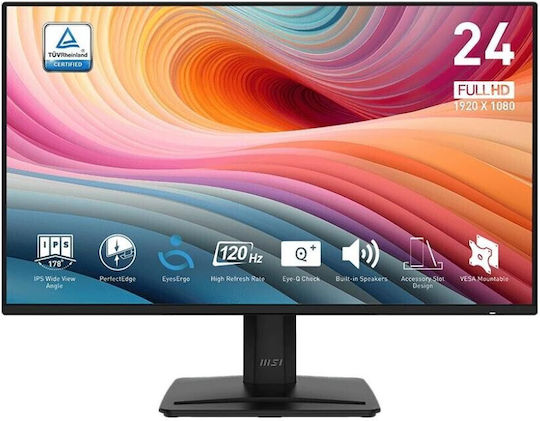 MSI Pro MP242A E2 IPS Monitor 23.8" FHD 1920x1080 with Response Time 4ms GTG