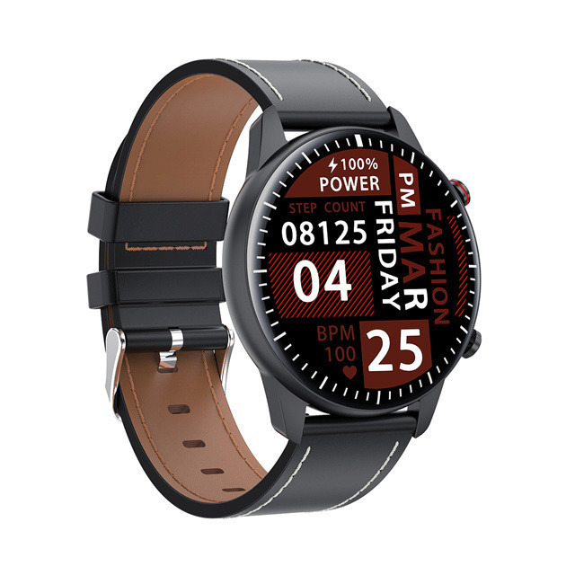 Ultra Aluminium Smartwatch with Heart Rate Monitor (Black) view 2